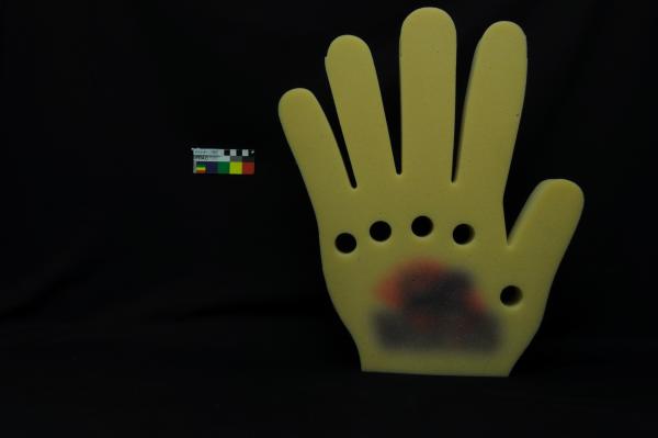 WAVY HAND, basketball, foam, spectator’s prop, Perth Wildcats