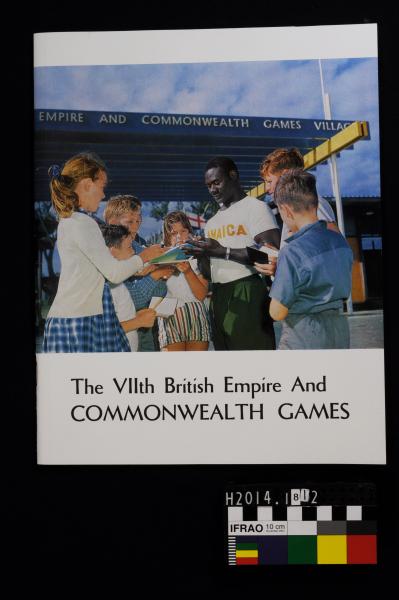 BOOK, 1962 Perth British Empire and Commonwealth Games, 'A PICTORIAL RECORD OF THE VIIth BRITISH EMPIRE AND COMMONWEALTH GAMES'