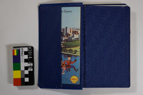 BOOK, blue, 'Official guide to the VIIth British Empire and Commonwealth Games, Perth 1962'