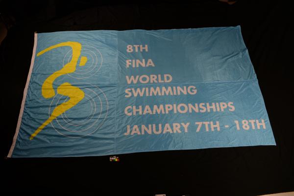 BANNER, 8th FINA World Swimming Championships, Perth, January 7th-18th 1998