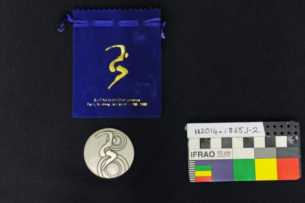 MEDAL, in bag, silver, 8th FINA World Swimming Championships, Perth 1998