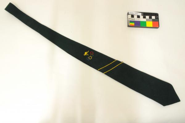 TIE, dark green, 1956 Melbourne Olympic Games, Jack Caddy