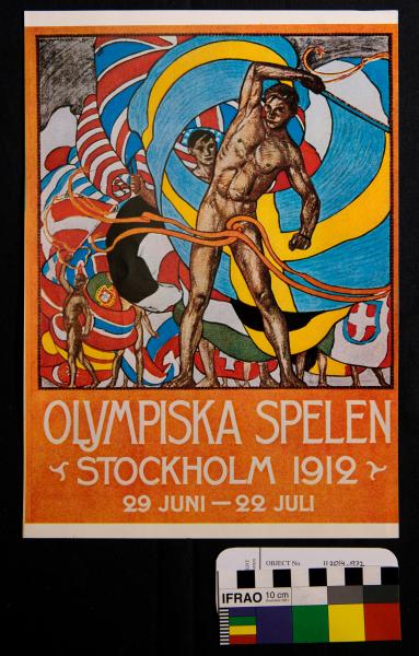 POSTER, A4, 1912 Stockholm Olympic Games