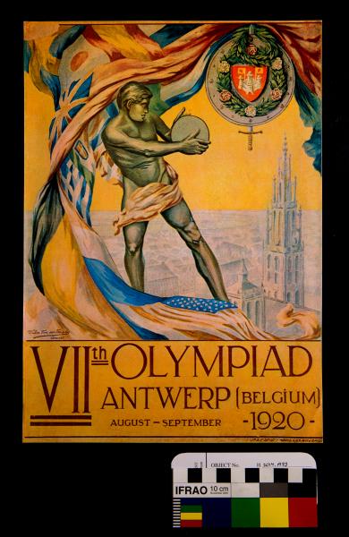 POSTER, A4, 1920 Antwerp Olypmic Games
