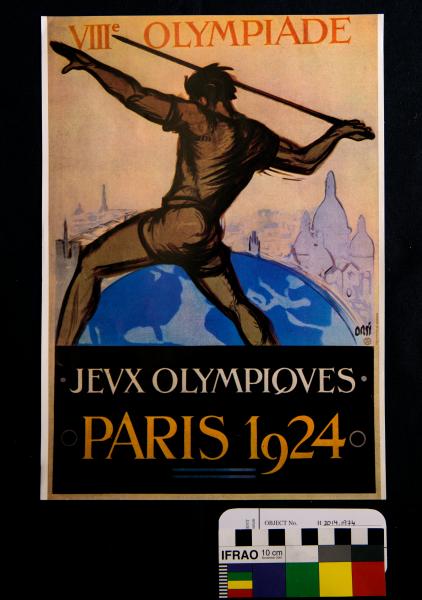 POSTER, A4, 1924 Paris Olympic Games