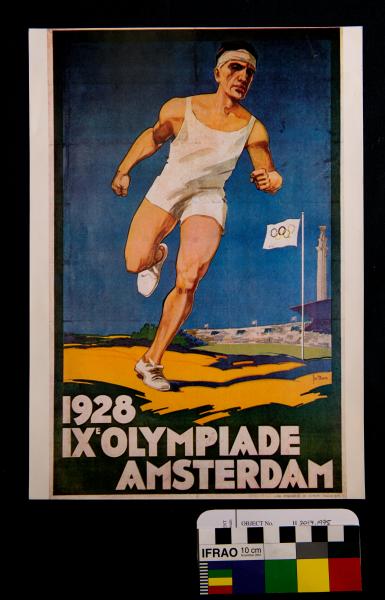 POSTER, A4, 1928 Amsterdam Olympic Games