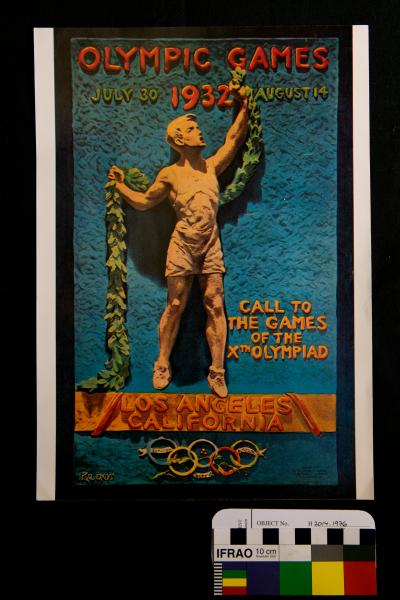 POSTER, A4, 1932 Los Angeles Olympic Games