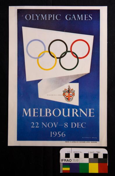 POSTER, A4, 1956 Melbourne Olympic Games