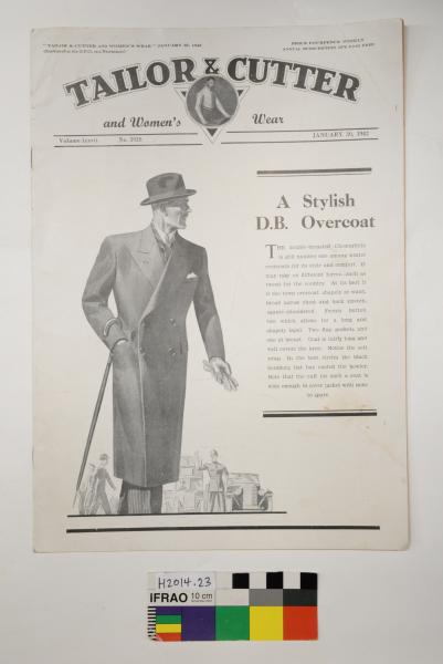 MAGAZINE, 'TAILOR & CUTTER/JANUARY 30, 1942', black and white