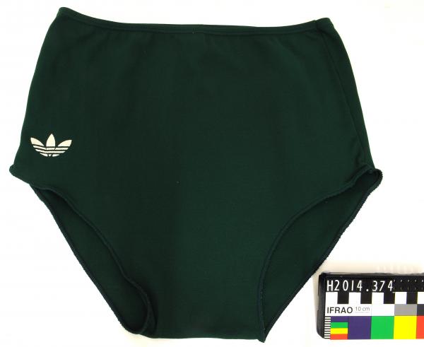 SHORTS, athletics, green, Adidas, Australian Team, 1980 Moscow Olympic Games, Christine Stanton