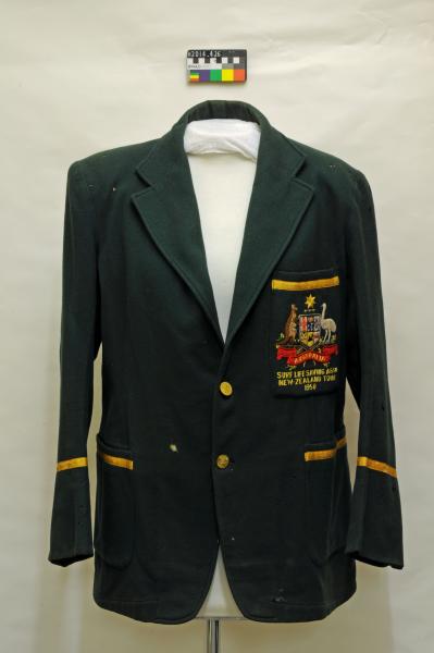 BLAZER, surf lifesaving, green, Australian, 1950