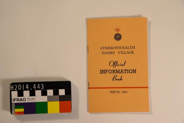 BOOKLET, Commonwealth Games Village, VIIth British Empire & Commonwealth Games, Perth, 1962