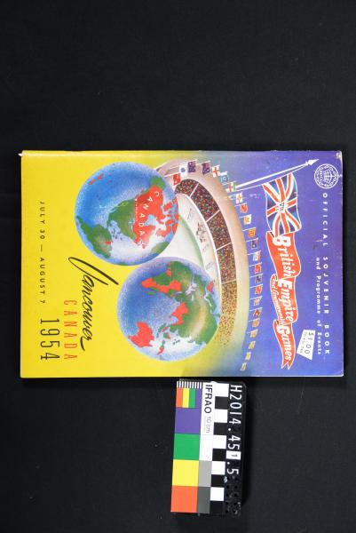 BOOKLETS, x7, 1954 Vancouver British Empire & Commonwealth Games