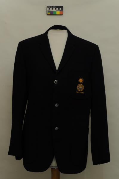BLAZER, fencing, British Empire and Commonwealth Games Perth 1962, blue official
