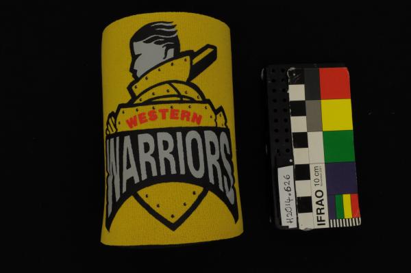STUBBY HOLDER, Western Warriors, promotional merchandise, 1996-97