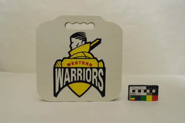 SEAT CUSHION, Western Warriors, promotional merchandise, 1996-97