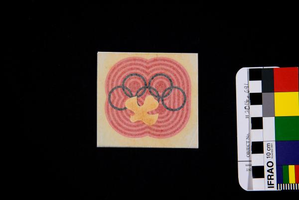 TRANSFER, logo, 1968 Mexico Olympic Games, Val Norris