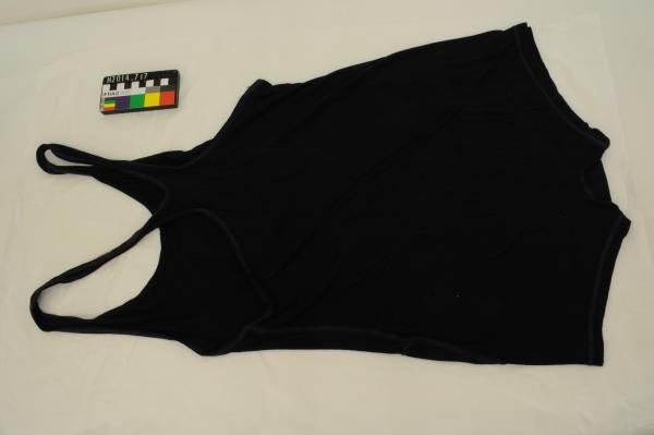 SWIM SUIT,  surf lifesaving, black cotton, green Australia logo, New Zealand tour 1950, Don Morrison