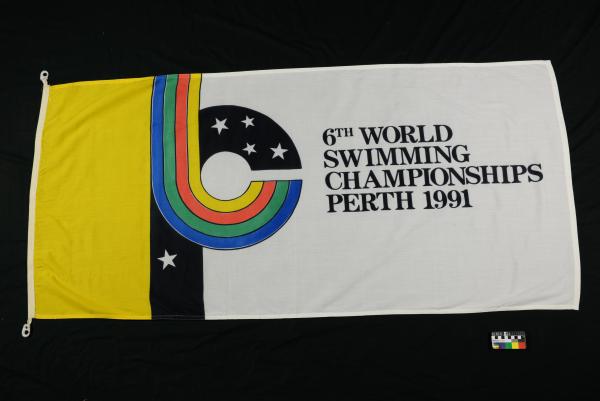 BANNER, x2, VIth World Swimming Championships, Perth, 1991