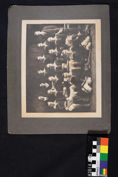 PHOTOGRAPH, b&w, 'PERTH LACROSSE CLUB/PREMIERS/WESTERN AUSTRALIAN LACROSSE ASSOCIATION, 1921, RUNNERS-UP 1922'