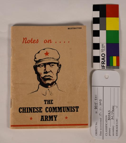 MANUAL, 'Notes on....THE CHINESE COMMUNIST ARMY'