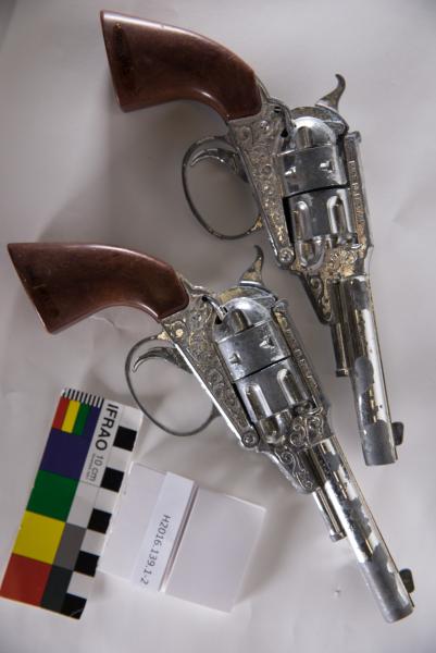 TOY COWBOY GUN, pair, 'Lone Star', Pecos Kid, made in England