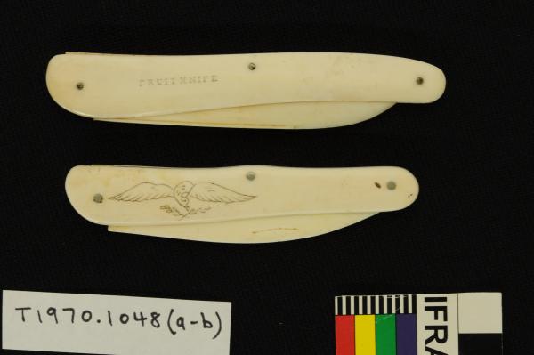 FRUIT KNIFE, x2, folding