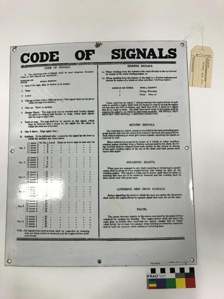 CODE OF SIGNALS, 2 sets