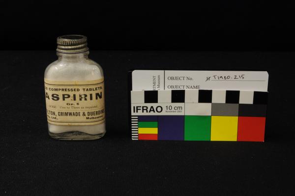 ASPRIN BOTTLE, with asprins