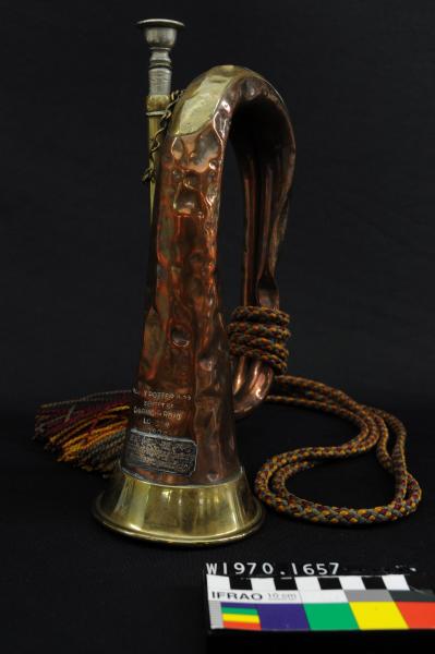 BUGLE - copper and brass, WWI
