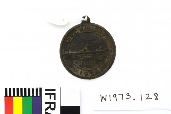 MEDALLION, 'JACKS DAY', 1924