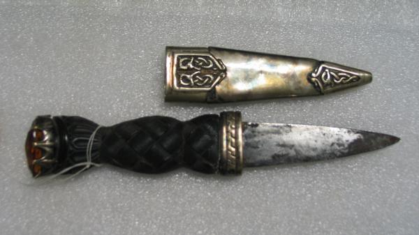 SKEANDHU - CEREMONIAL SCOTTISH BLACK KNIFE