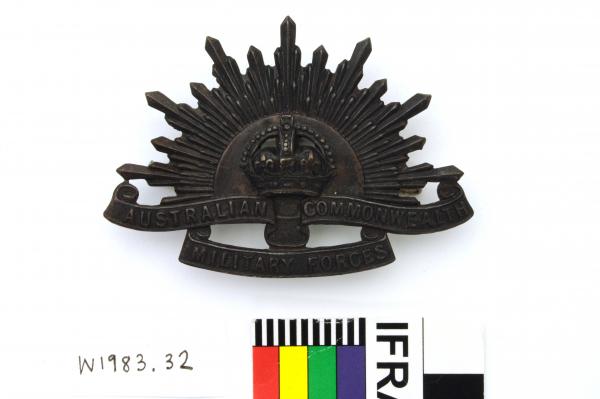 A.I.F. HAT BADGE