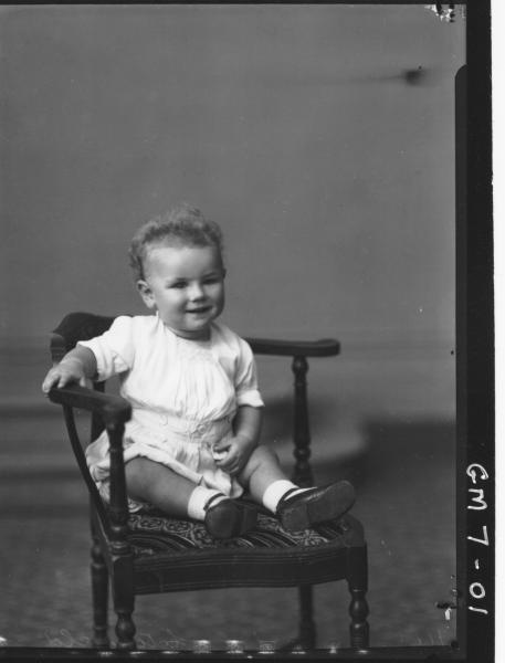 Portrait of young child, F/L Litchfield.