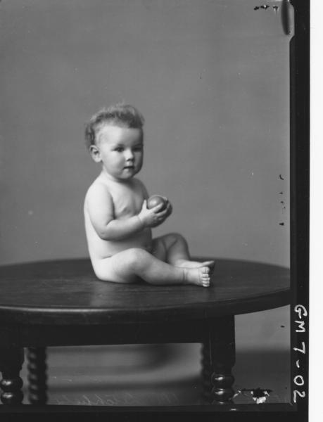 Portrait of young child, F/L Litchfield.