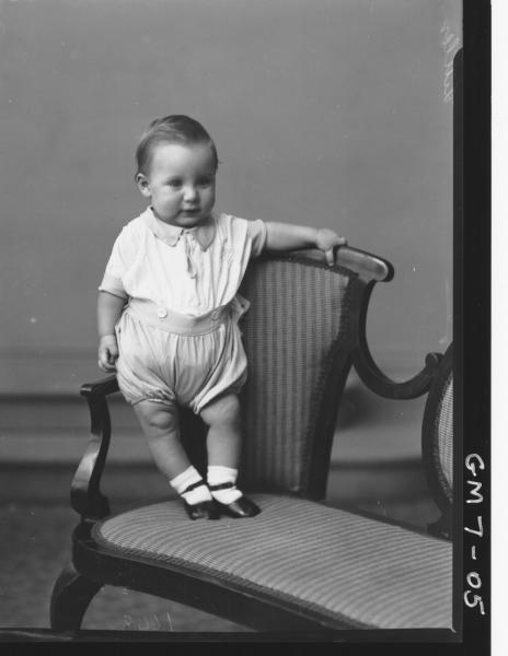 Portrait of young child, F/L Littler.