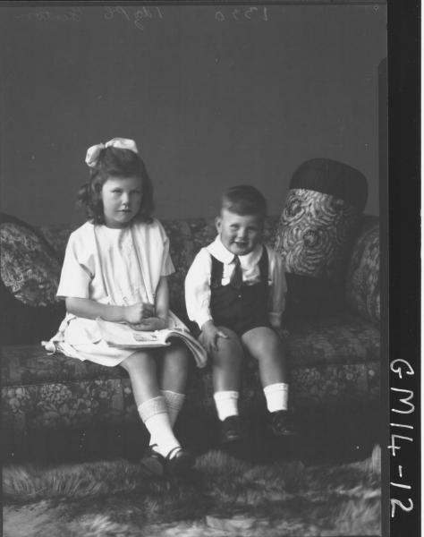 portrait of girl and boy F/L 'Fenton'