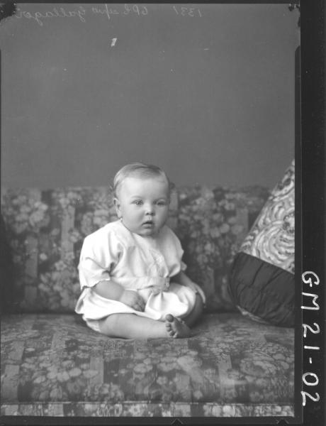 portrait of baby, Gallager