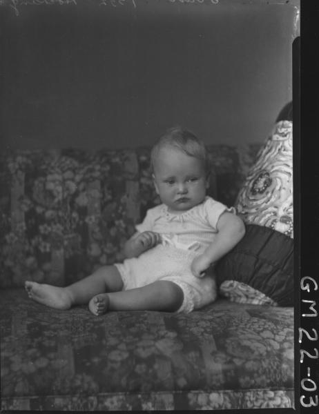 portrait of baby, Hocking