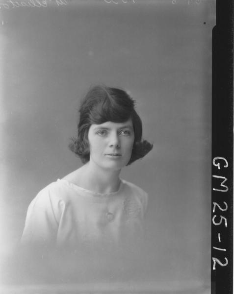 portrait of young woman H/S, McElliatton