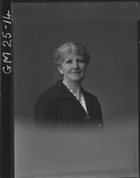 portrait of woman H/S, McPherson