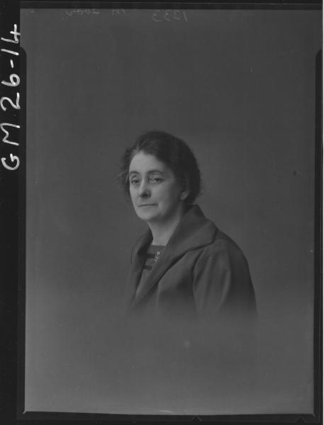 portrait of woman H/S, Mow