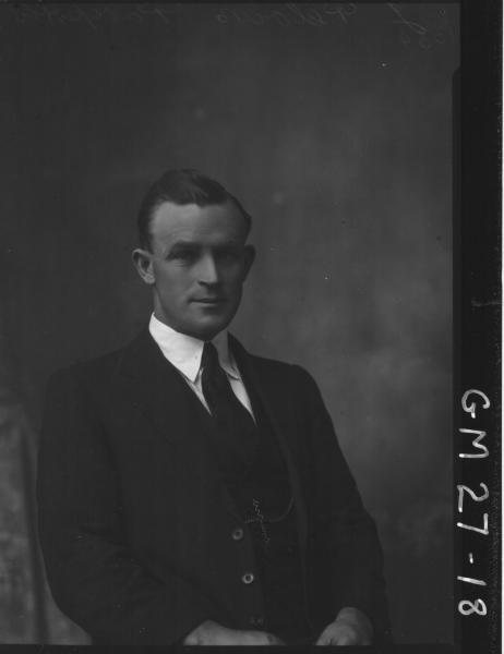 portrait of man, H/S passport Pelvin