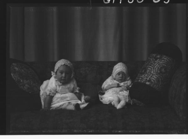 portrait of two babies, Nankerville