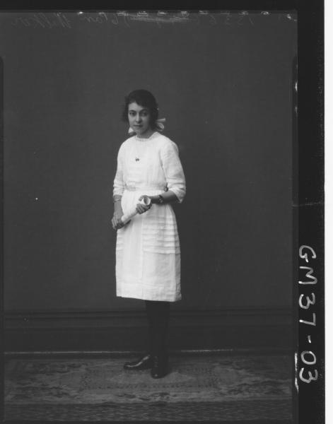 portrait of young woman, F/L Walker