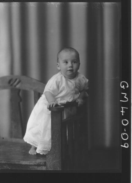 portrait of baby, F/L Slattery