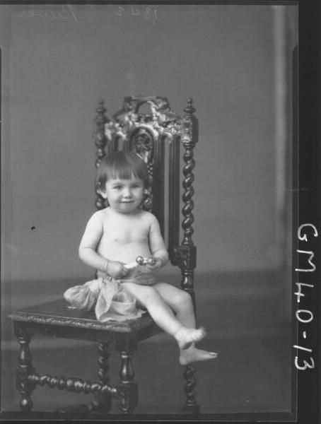 portrait of baby, F/L Reeves