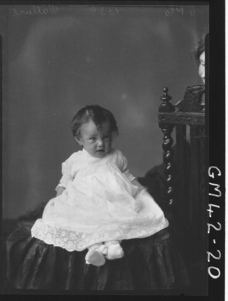 portrait of baby, F/L Wallace