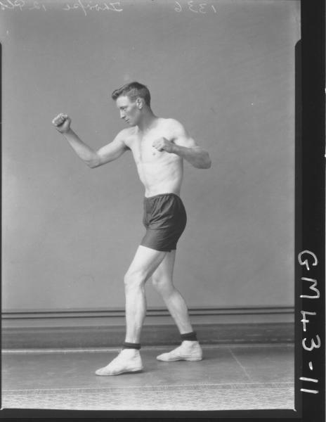 portrait of young boxer, Thorpe