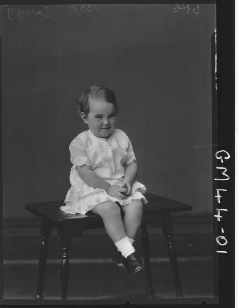 portrait of young child, F/L Twigg